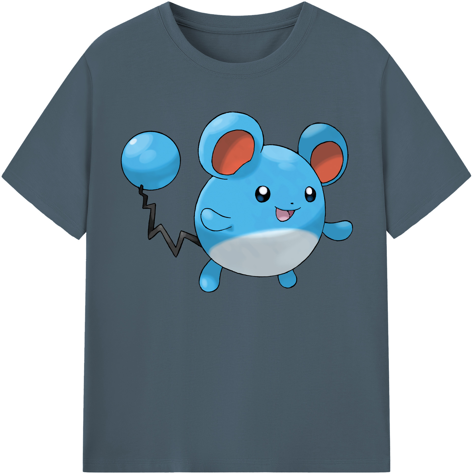 （画像用） ポケットモンスター Pokémon 綿100％半袖Tシャツ（フロントプリント）